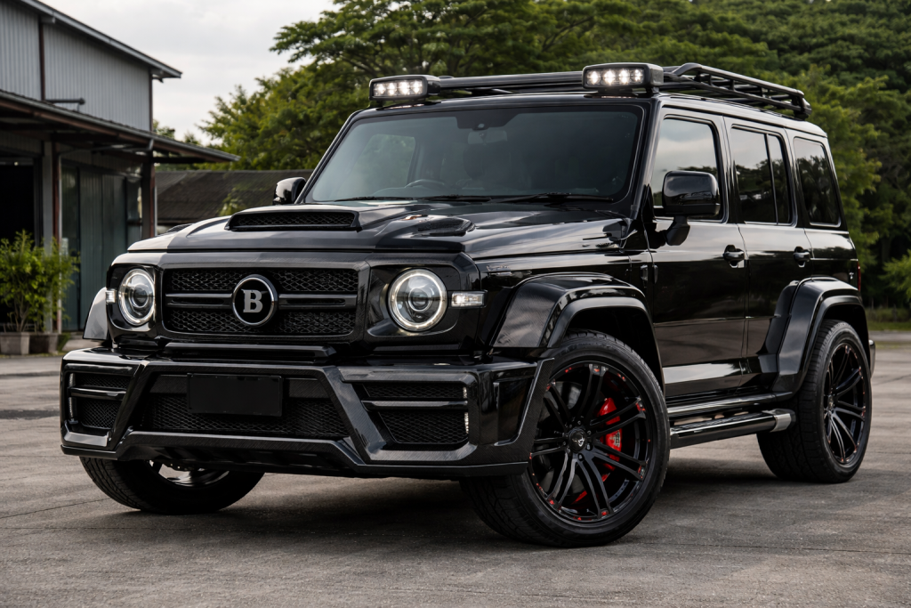 Tank 300 у стилі Mercedes-Benz G-Class Brabus після тюнінгу Shana E-Sport