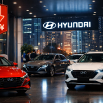 Автосалон Hyundai в Китаї під час масштабного зниження цін на моделі Elantra, Sonata та Tucson у 2026 році