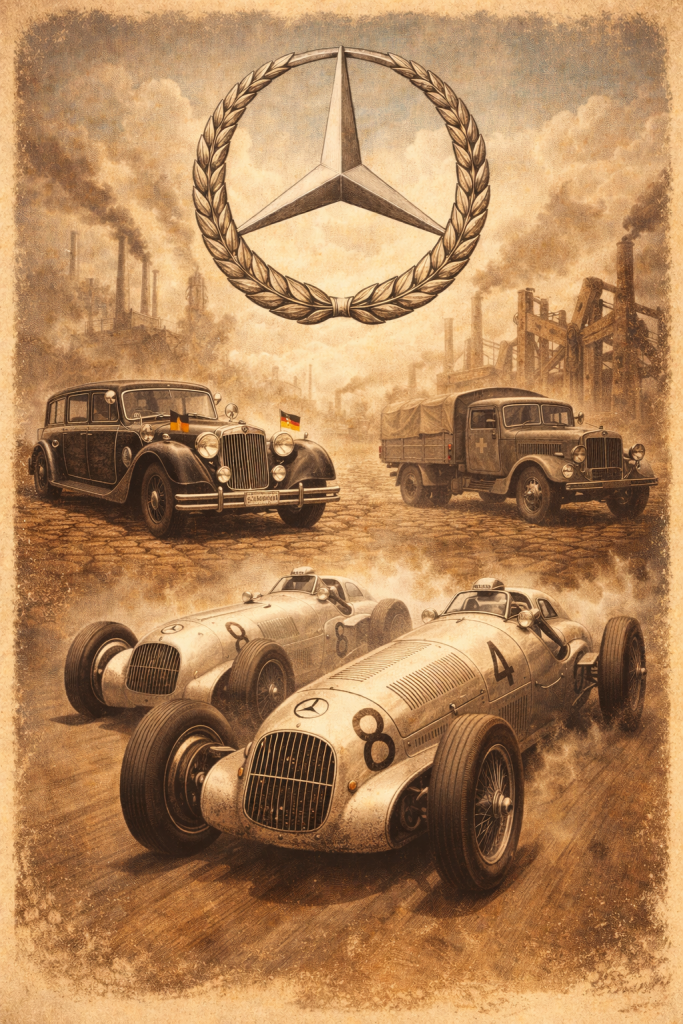 Автомобілі Mercedes-Benz міжвоєнного періоду 1920–1945 років, Silver Arrows та представницькі моделі