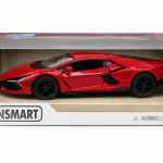 Машинка Kinsmart Lamborghini Revuelto червона в коробці