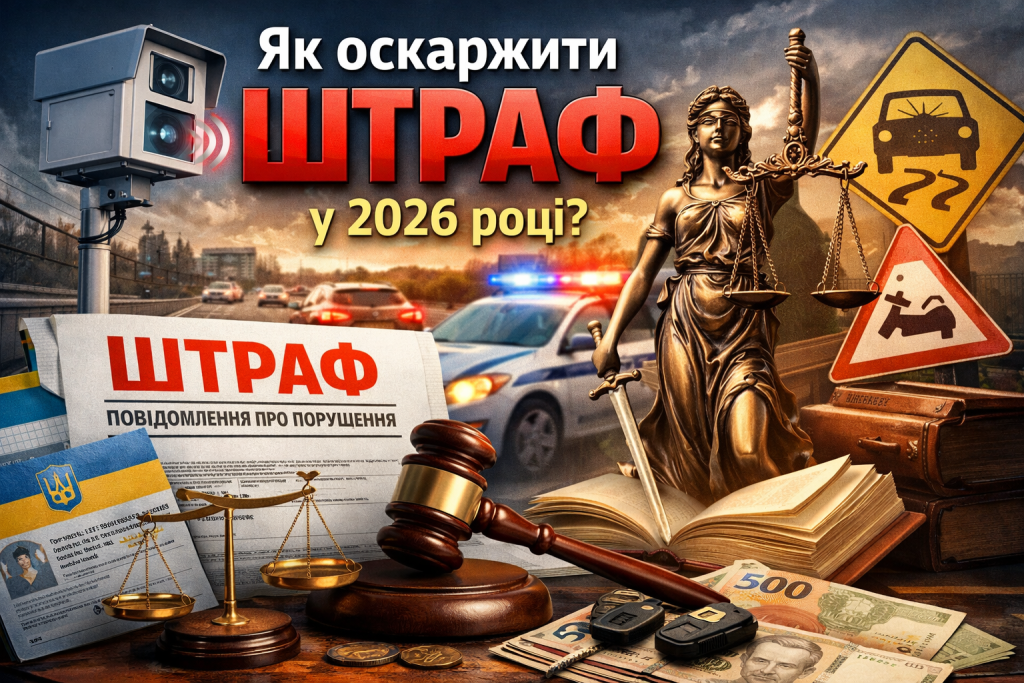 Як оскаржити штраф у 2026 році — суд, постанова поліції та камера автофіксації