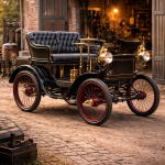 Benz Patent-Motor Car 1898 — ранній автомобіль Benz із одноциліндровим бензиновим двигуном і класичною відкритою конструкцією