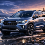 Новий електричний кросовер Subaru з трьома рядами сидінь, створений на базі Toyota, концепт моделі 2026 року