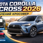 Toyota Corolla Cross 2026 після рестайлінгу — новий дизайн і оновлений компактний кросовер