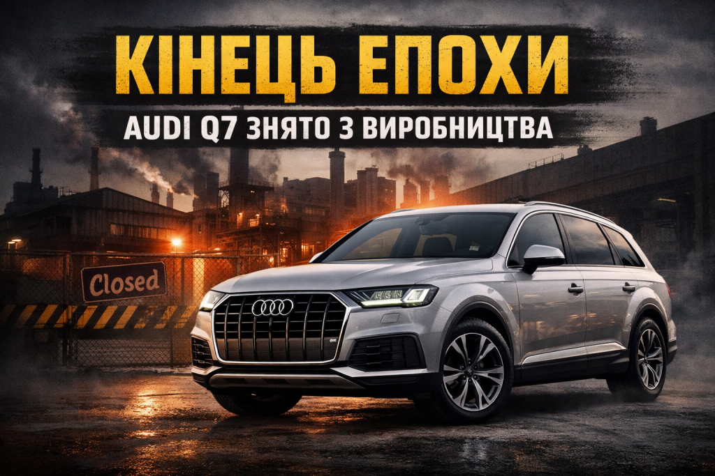 Audi Q7 перед промисловим заводом — завершення виробництва флагманського позашляховика Aud