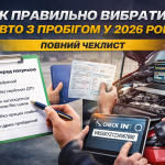 Як правильно вибрати авто з пробігом у 2026 році — повний чеклист