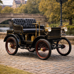 Benz Ideal 1896 — ранній автомобіль Benz із посиленою рамою та одноциліндровим бензиновим двигуном