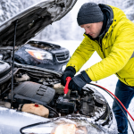 Підключення пускових проводів до акумулятора автомобіля взимку для запуску двигуна