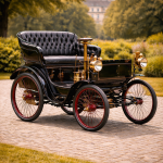 Benz Velo Comfortable 1895 — покращена серійна модель Benz із одноциліндровим бензиновим двигуном