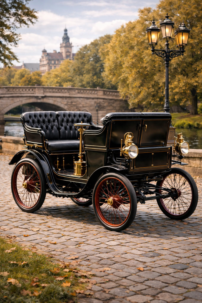 Benz Dos-à-Dos 1895 — ранній чотиримісний автомобіль Benz із компоновкою сидінь спина до спини