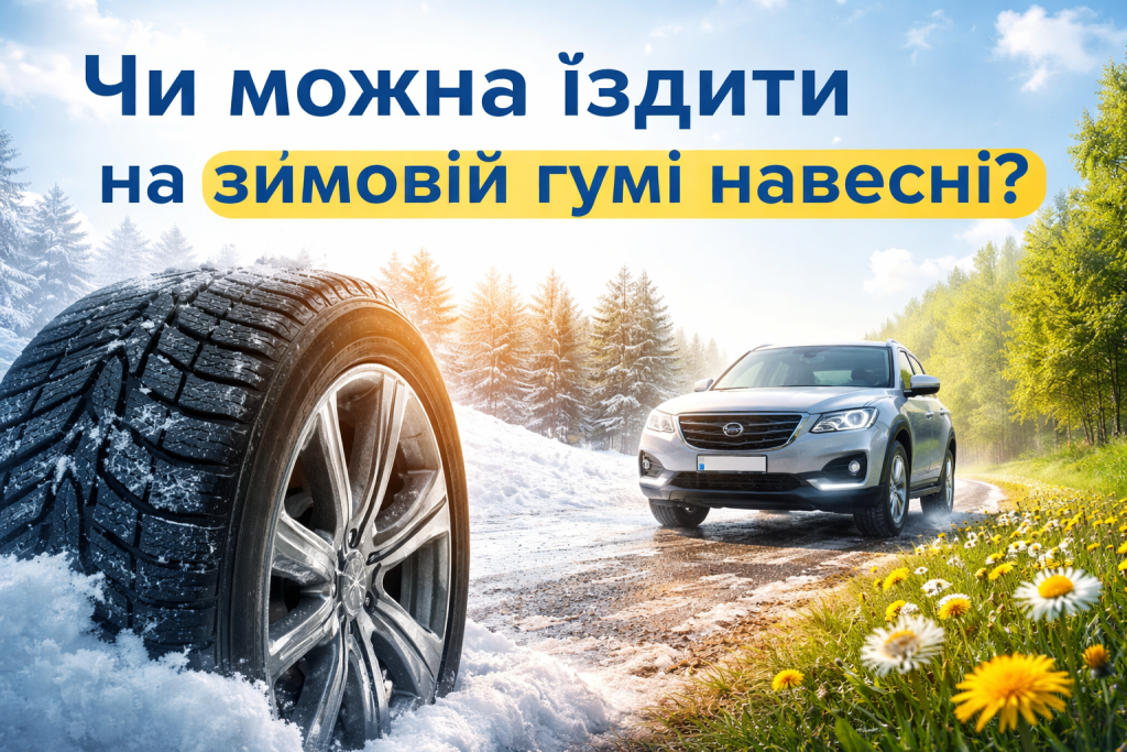 зимова гума навесні чи можна їздити на зимових шинах після зими