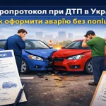 Європротокол при ДТП в Україні оформлення аварії без поліції