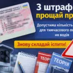 Скільки штрафів можна з тимчасовим посвідченням водія в Україні 2026 обмеження та правила
