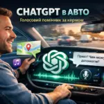 ChatGPT у автомобілі через CarPlay — голосове керування та AI-помічник для водія