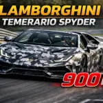 Lamborghini Temerario Spyder без даху на тестах, гібридний суперкар потужністю понад 900 к.с.
