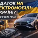 податок на електромобілі в україні 2026 електрокар зарядка гроші