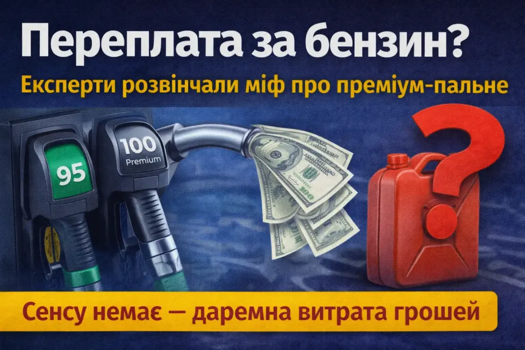 Преміум бензин міф чи реальна користь водіям пояснили чи варто переплачувати