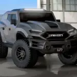 Rezvani Tank 1000 к с броньований позашляховик вигляд спереду