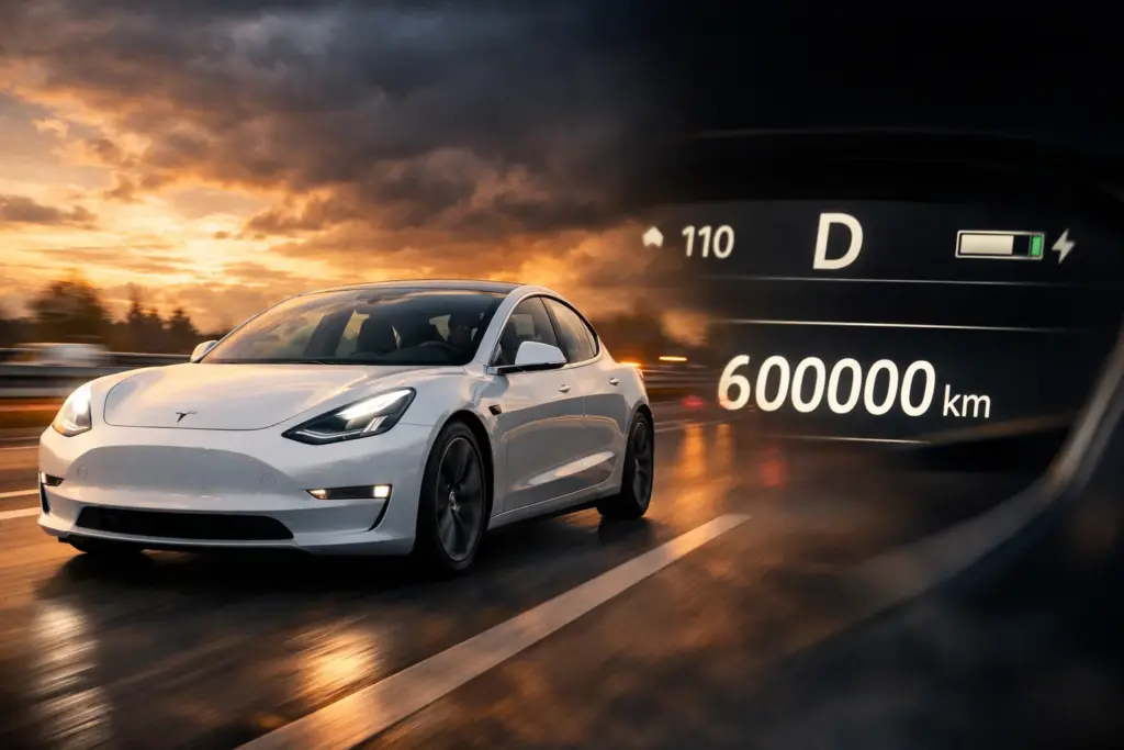 Tesla з пробігом 580000 км — електромобіль після великого ресурсу