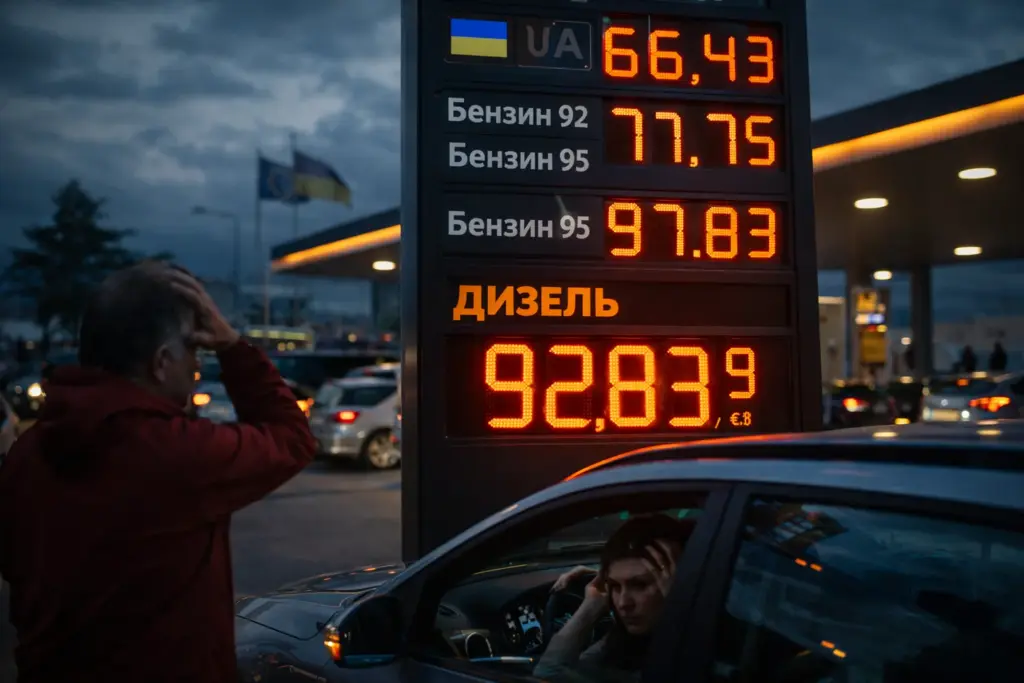 ціни на пальне в україні дизель подорожчав табло азс