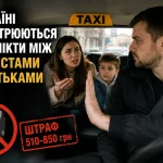 Конфлікт між таксистом та батьками з дитиною через відсутність автокрісла