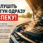 Не глушіть двигун одразу в спеку — поради водіям щодо охолодження мотора