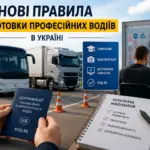 Нові правила підготовки професійних водіїв в Україні