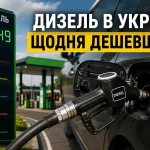 Дизель в Україні щодня дешевшає: ціни на пальне на АЗС продовжують знижуватися