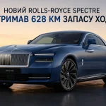 Новий Rolls-Royce Spectre отримав запас ходу до 628 км