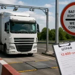 Водіям вантажівок почали масово виписувати штрафи до 13,8 тисячі гривень