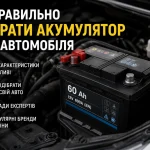 Як правильно вибрати акумулятор для автомобіля — основні характеристики, типи та поради
