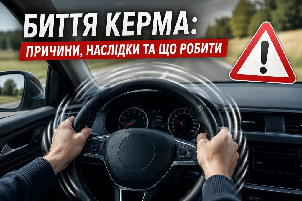 Биття керма під час руху автомобіля