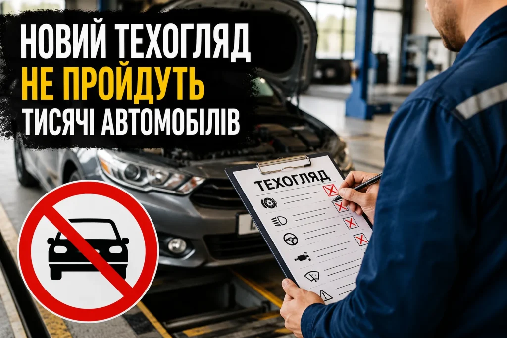 Новий техогляд автомобілів в Україні перевірка машини на СТО