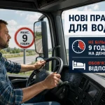 Водіям заборонили їздити понад 9 годин на день