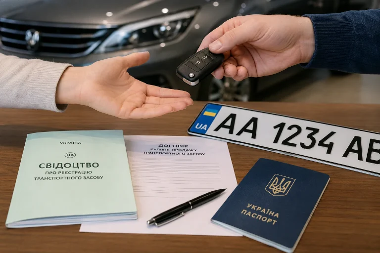 Як переоформити вживане авто в Україні у 2026 році: документи, порядок дій і вартість