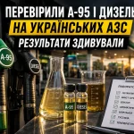 Перевірка бензину А-95 і дизельного пального на українських АЗС