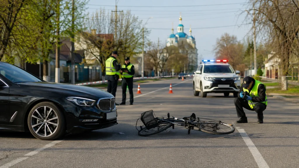 Смертельна ДТП за участі поліцейського на BMW та велосипедиста