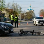 Смертельна ДТП за участі поліцейського на BMW та велосипедиста