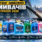 Рейтинг зимових омивачів в Україні 2026: порівняння брендів, цін і морозостійкості