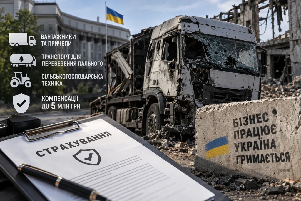 Уряд розширив компенсації за знищений війною транспорт в Україні