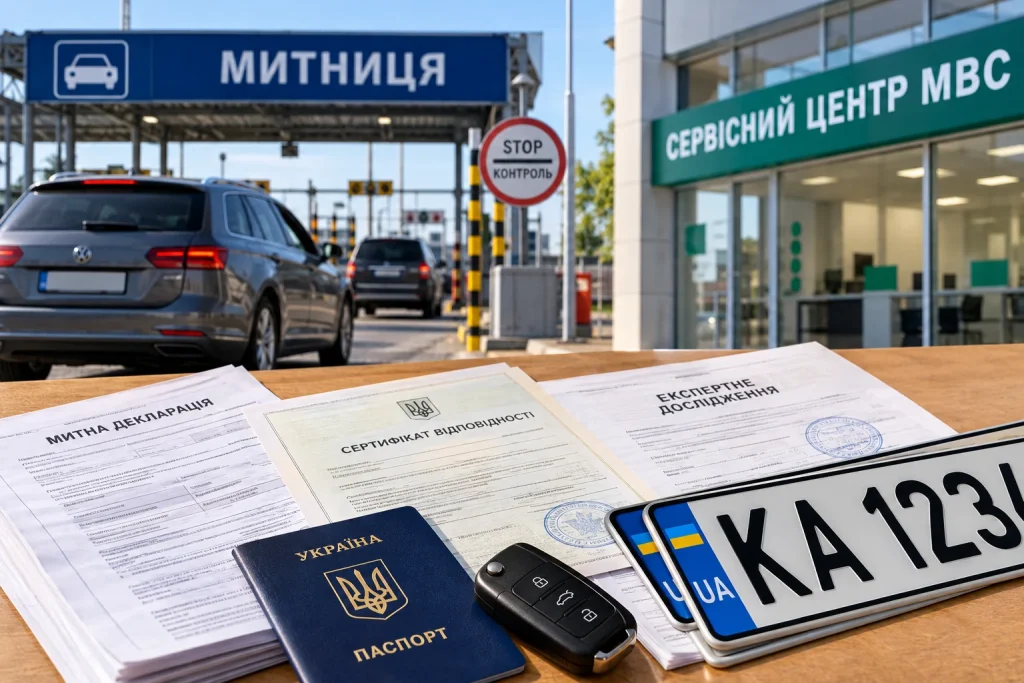 Розмитнення та реєстрація автомобіля в Україні