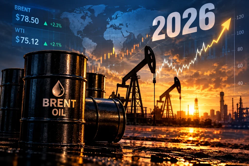 Прогноз ціни на нафту Brent у 2026 році та вплив на вартість пального в Україні