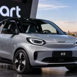 Новий електричний Smart #2 на Паризькому автосалоні 2026 року — компактний двомісний електромобіль із запасом ходу до 290 км.